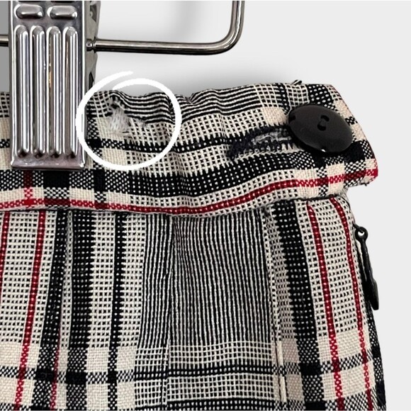 Pendleton Plaid Pleated Wool Skirt 10 - Picture 8 of 9